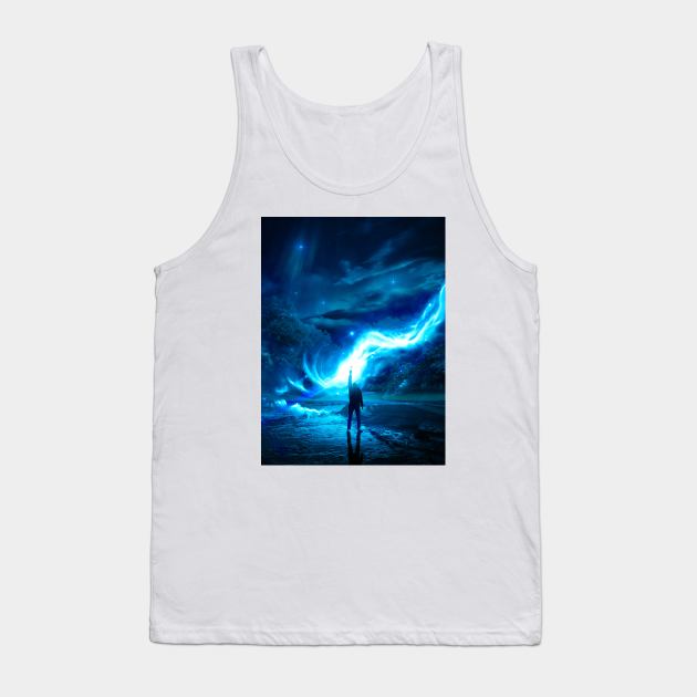 Raised Tank Top by LumiFantasy